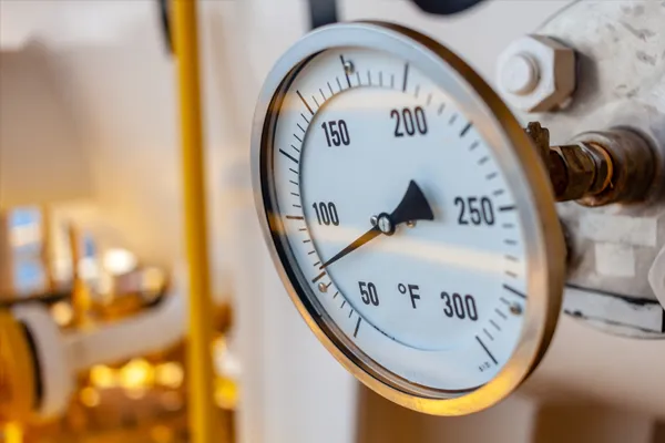 How to determine if the pressure gauge's range is suitable?