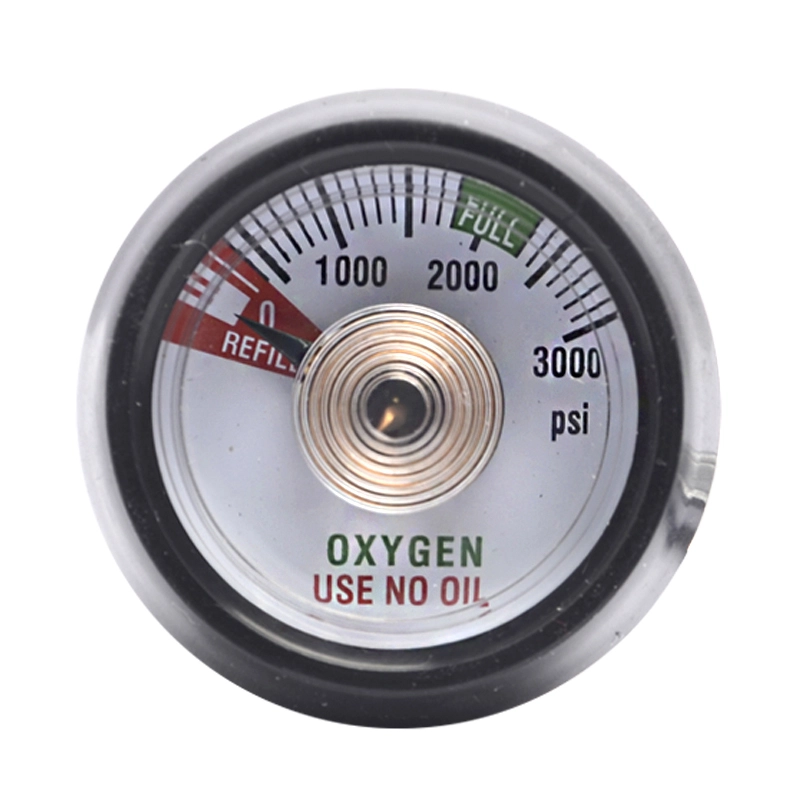 Beryllium Tube Pressure Gauge for Oxygen