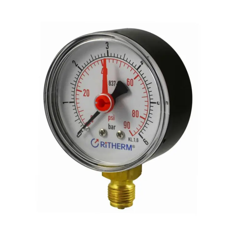 Dry Pressure Gauge with Record