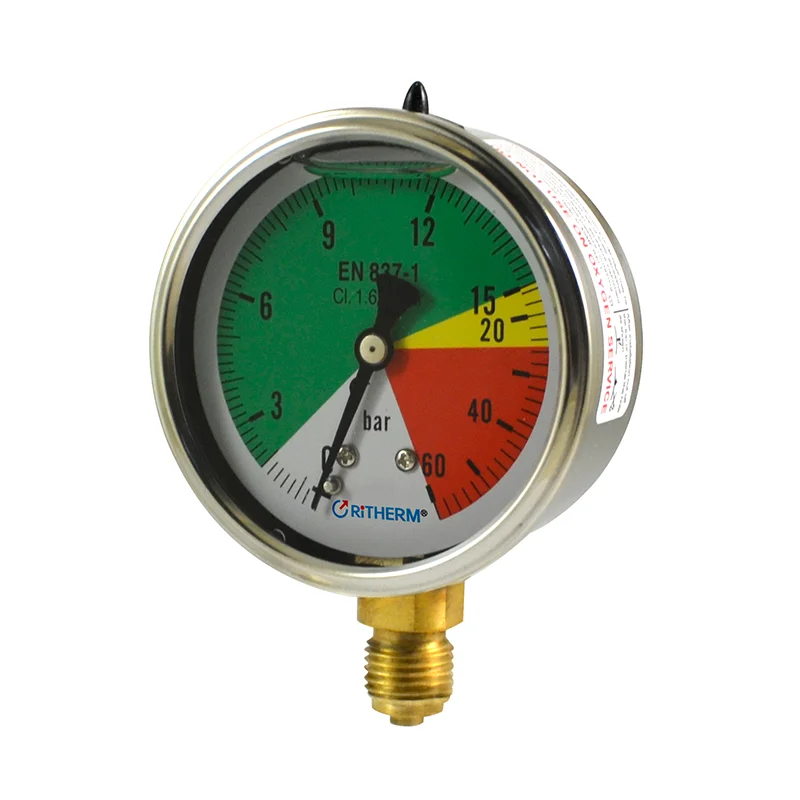 Oil Filled Isometric Pressure Gauge