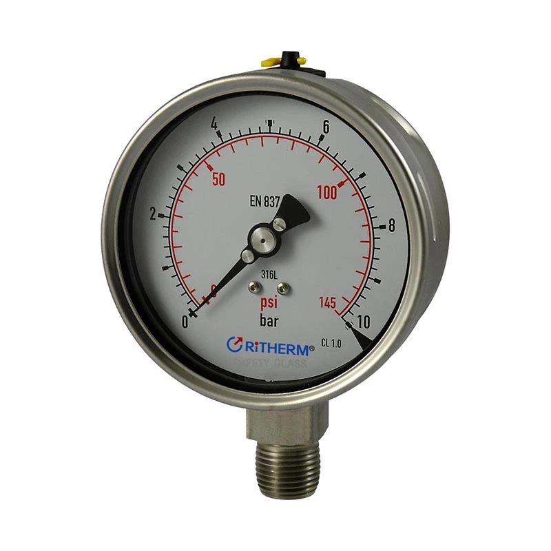 Laser Welded All Stainless Steel Pressure Gauge